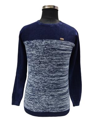 Men indigo denim t-shirt